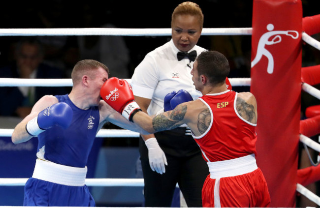 Paddy Barnes with Samuel Carmona Heredia