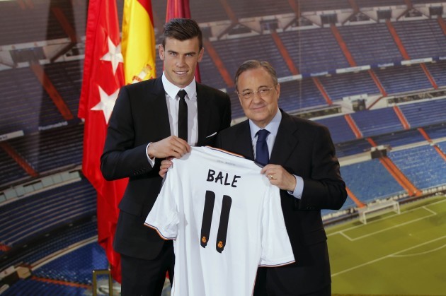 Spain Soccer Real Madrid Bale