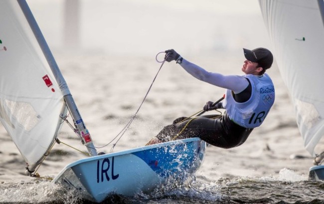 Finn Lynch in action in Guanabara Bay