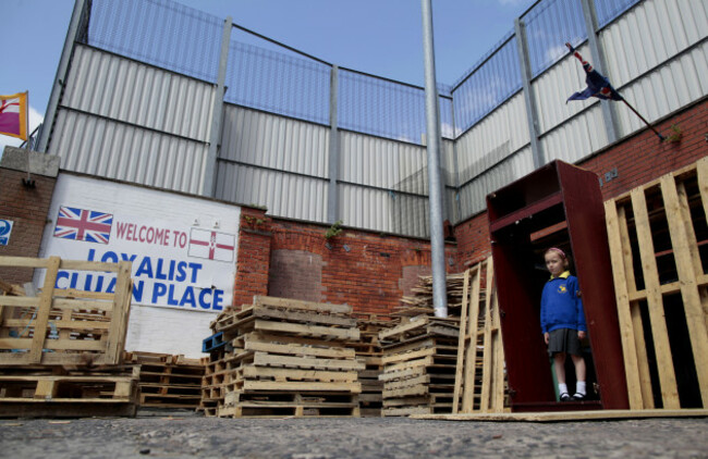 Britain Northern Ireland G8 Belfast Walls