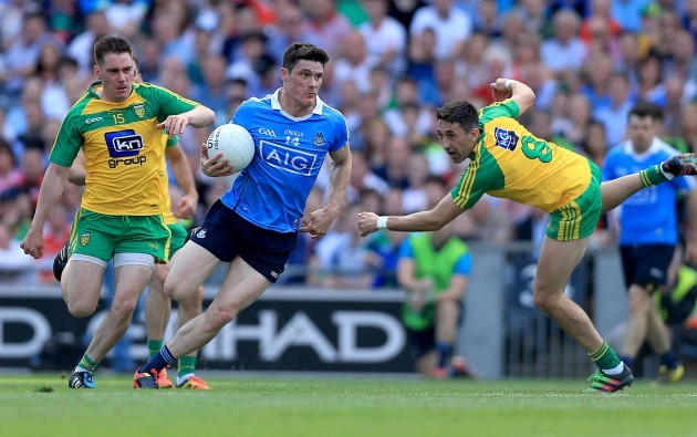 Diarmuid Connolly with Rory Gallagher