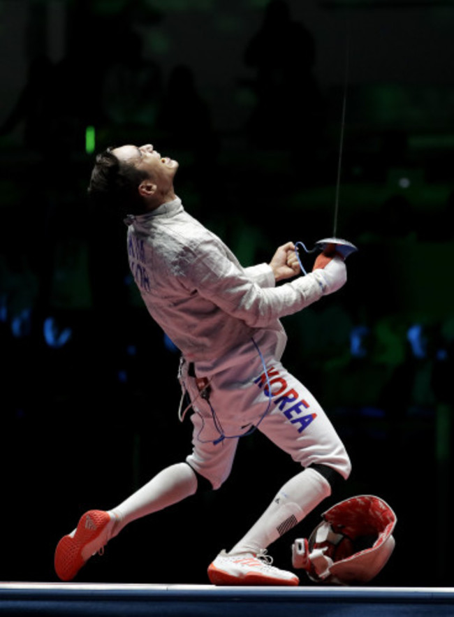 Rio Olympics Fencing Men