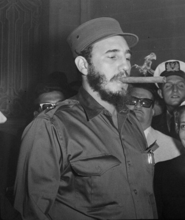 CASTRO SMOKES CIGAR