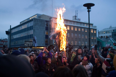 ICELAND ECONOMY PROTESTS