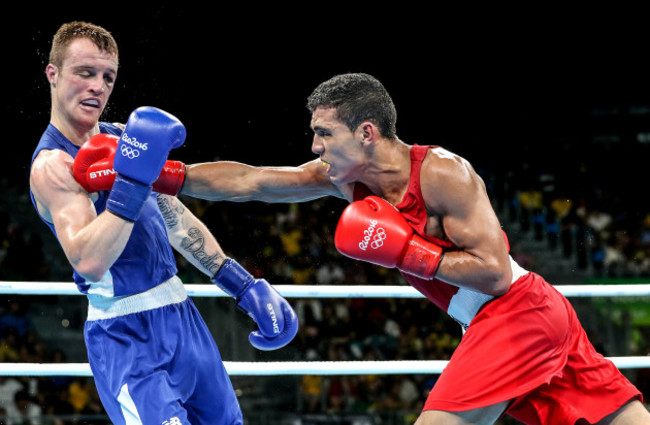 Steven Donnelly dejected while Mohammed Rabii is declared the winner