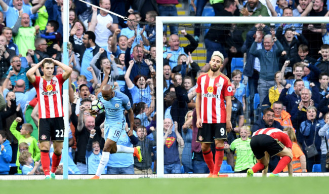 Manchester City v Sunderland - Premier League - Etihad Stadium