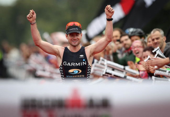 Ben Collins wins The IRONMAN 70.3 Dublin