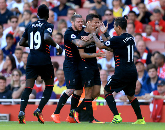 Arsenal v Liverpool - Premier League - Emirates Stadium