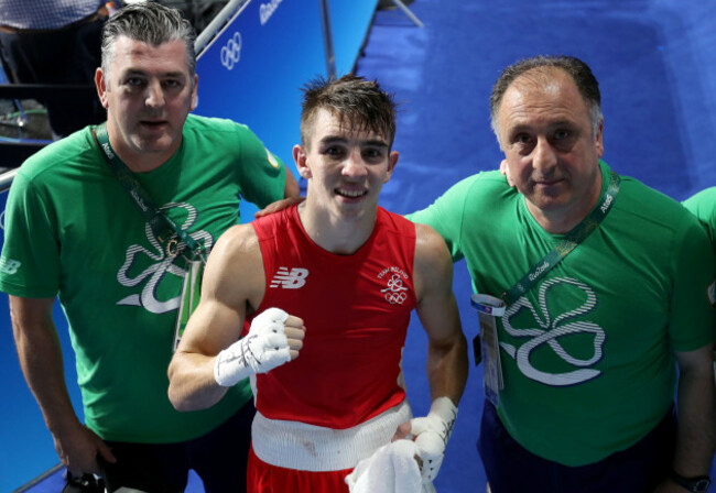 John Conlan, Michael Conlan and Zaur Antia