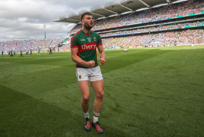 Aidan O’Shea celebrates