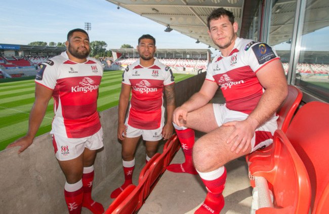 Rodney Ah You, Charles Piutau, Marcell Coetzee  Ulster Rugby, Kingspan Stadium, Ravenhill, IRFU, Rugby, Northern Ireland, Belfast, John Dickson, Dicksondigital