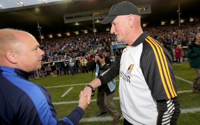 Brian Cody and Derek McGrath