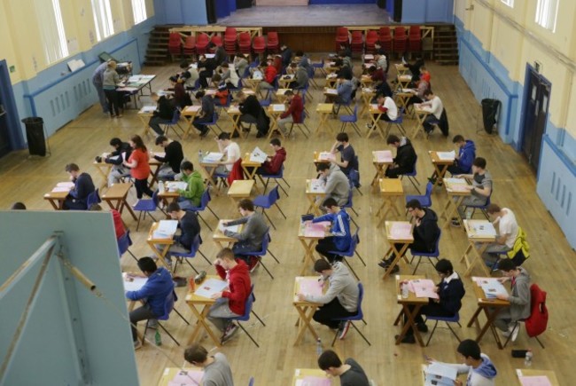 File Photo Leaving Cert Exams Begin This Wednesday.