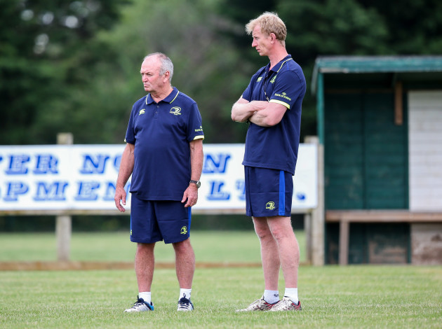 Graham Henry and Leo Cullen