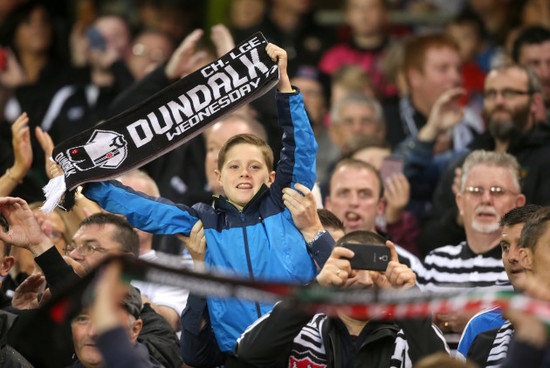 Dundalk v Legia Warsaw - UEFA Champions League Qualifying - Play-Off First Leg - Aviva Stadium