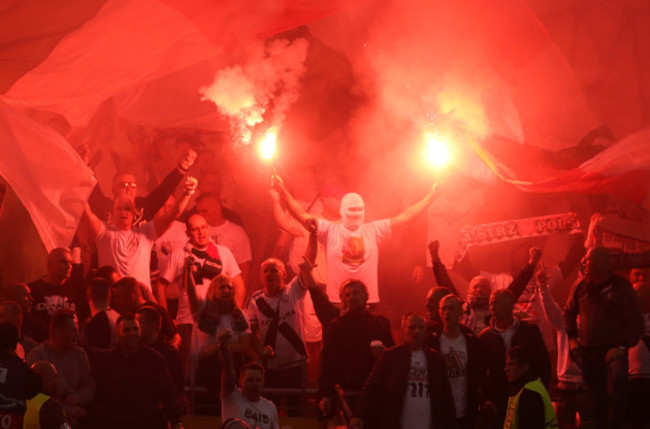 Dundalk v Legia Warsaw - UEFA Champions League Qualifying - Play-Off First Leg - Aviva Stadium