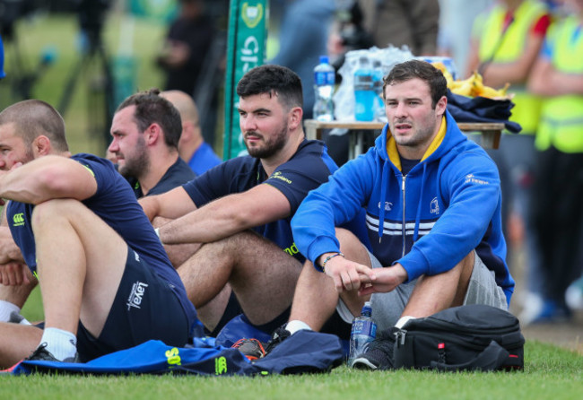 Mick Kearney and Robbie Henshaw