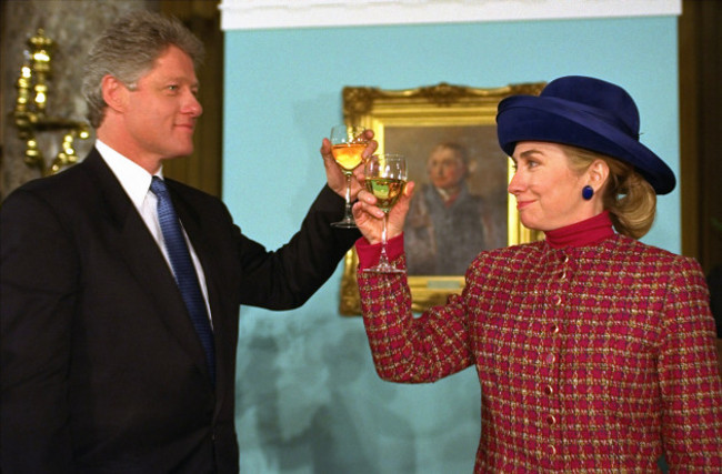 President and Mrs. Clinton - Congressional Luncheon