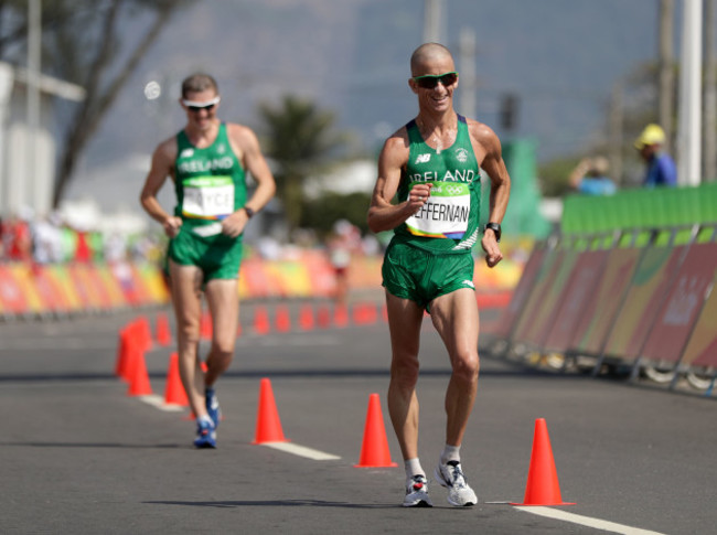 Brendan Boyce and Rob Heffernan