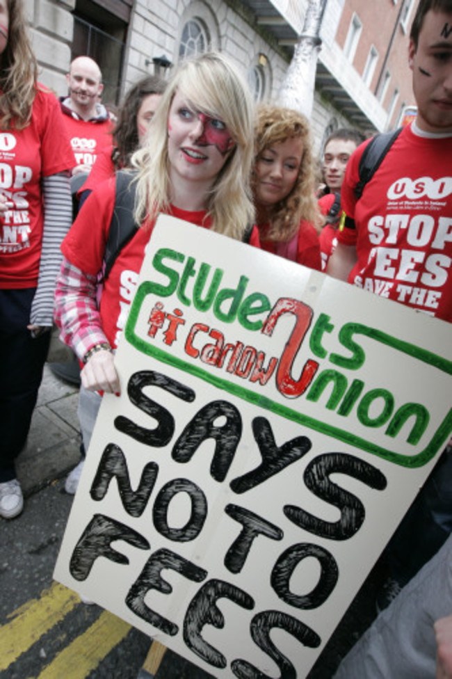 16/11/2011 USI Student Protests