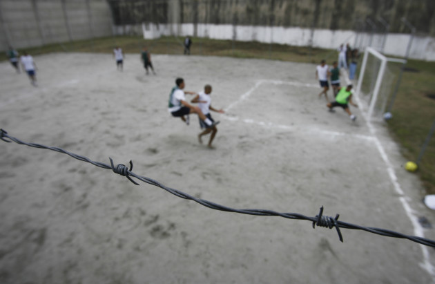 Brazil Prison Soccer