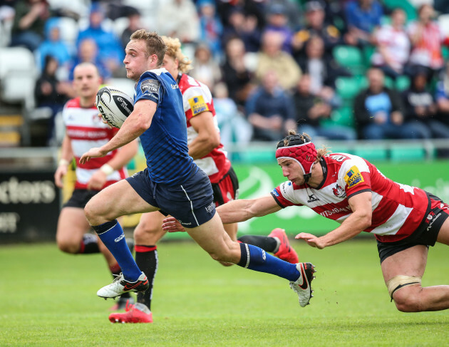 Nick McCarthy runs in for a try