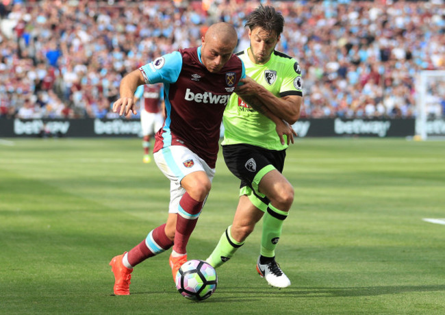 West Ham United v AFC Bournemouth - Premier League - London Stadium