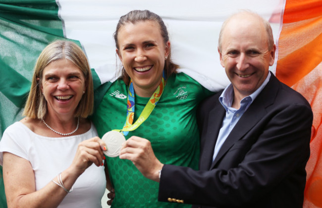 Annalise Murphy arrival - Dublin Airport