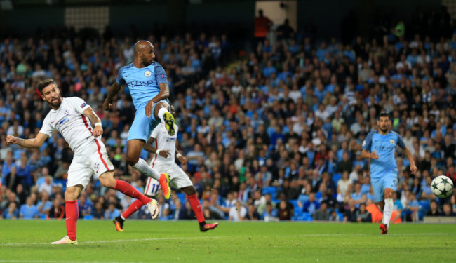 Manchester City v Steaua Bucharest - UEFA Champions League - Play-off Round Second Leg - Etihad Stadium