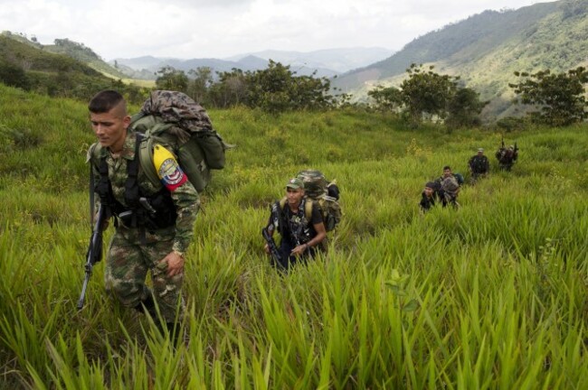 Colombia Rebel Camp