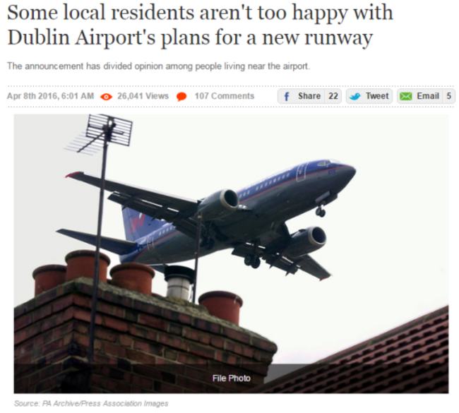 Dublin Airport story