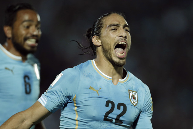 Uruguay Chile Soccer WCup