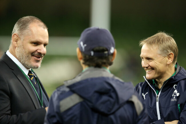 Joe Schmidt and Ewen McKenzie