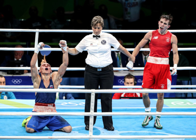 Michael Conlan looses to Vladimir Nikitin