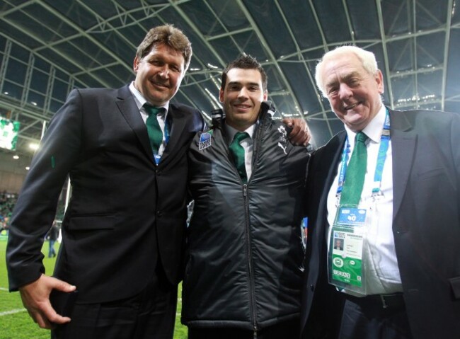 Gert Smal, Eoin Toolan and Alan Gaffney