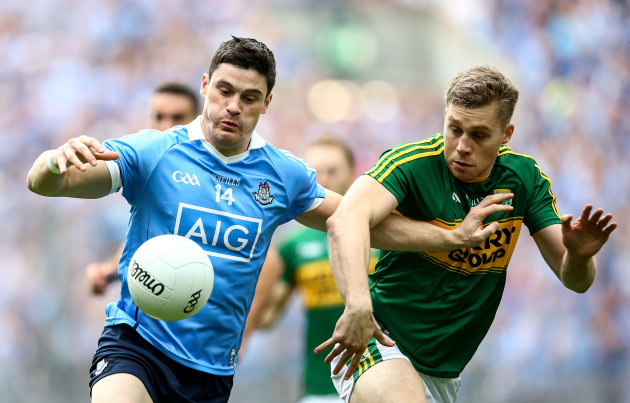 Diarmuid Connolly and Peter Crowley