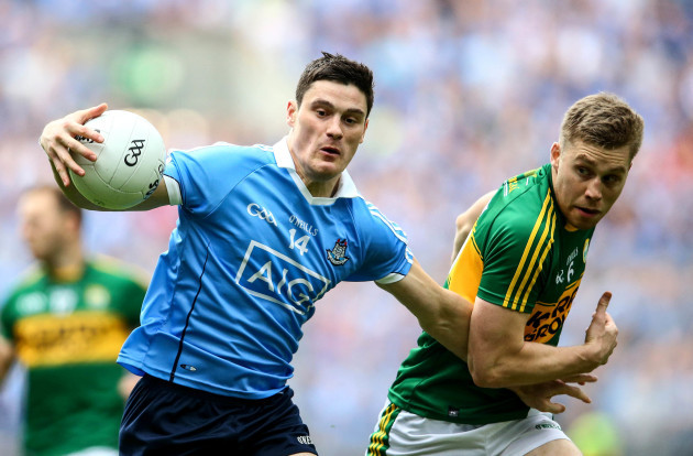 Diarmuid Connolly and Peter Crowley