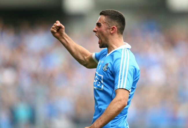 James McCarthy celebrates