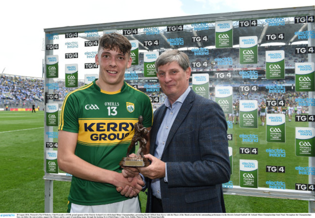 Electric Ireland Man of the Match at Kildare v Kerry - Electric Ireland GAA Football All-Ireland Senior Championship Semi-Final