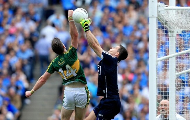 Paul Geaney scores his sides second goal