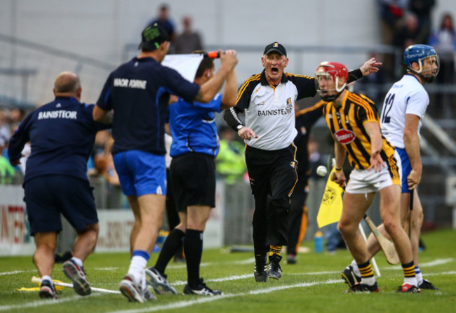 Brian Cody reacts