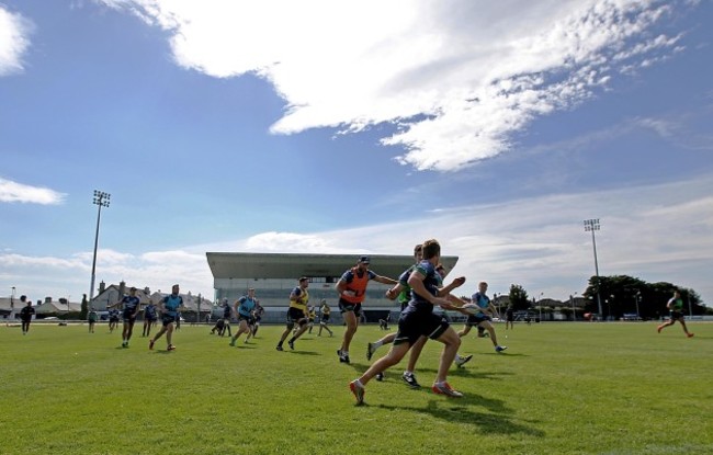 A view from Connacht training today