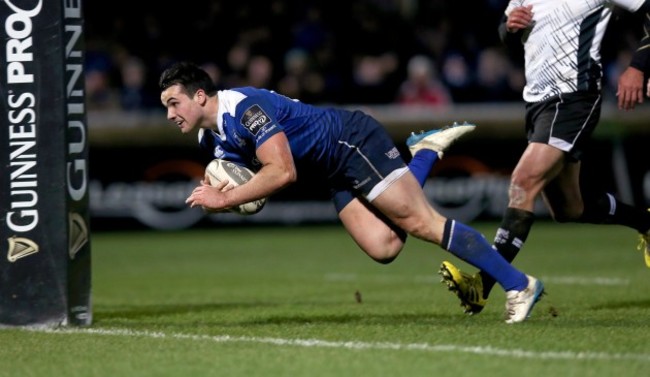 Cian Kelleher scores his side's final try