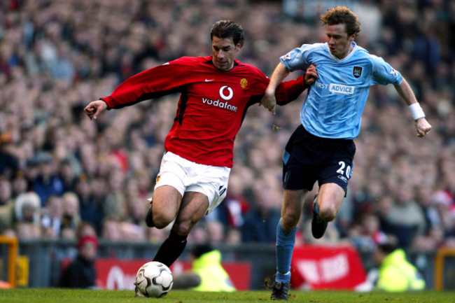 Soccer - FA Barclaycard Premiership - Manchester United v Manchester City