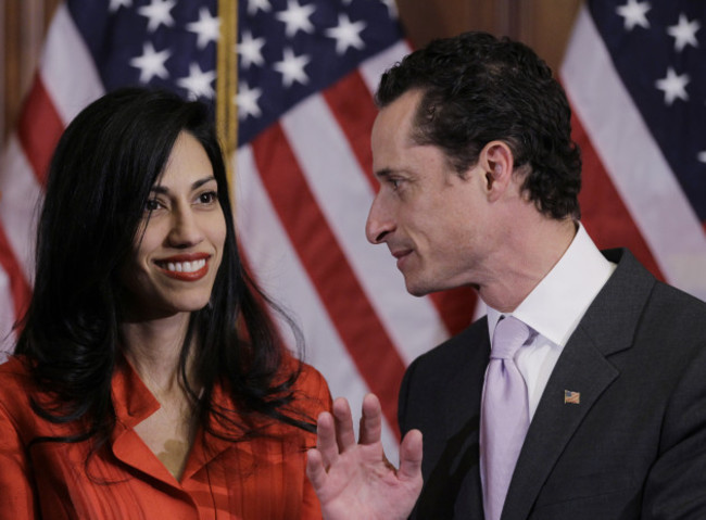 Huma Abedin Anthony Weiner