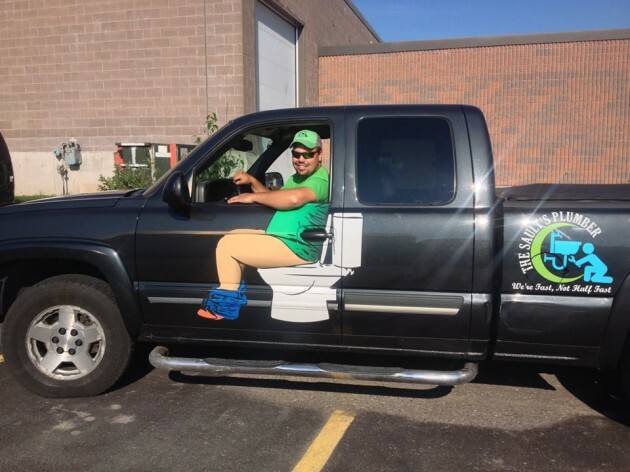 This plumber's van is the definition of toilet humour · The Daily Edge