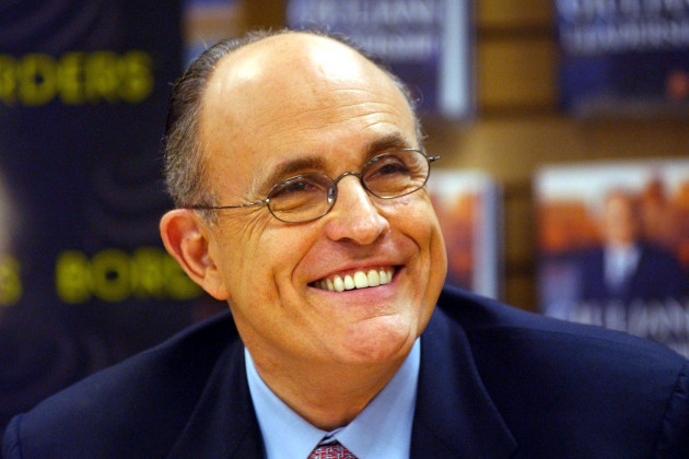 Rudolf Giuliani - book signing