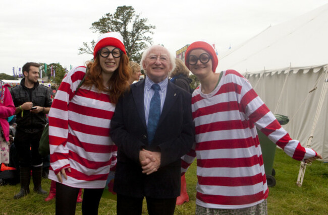 Michael D. Higgins at Electric Picnic