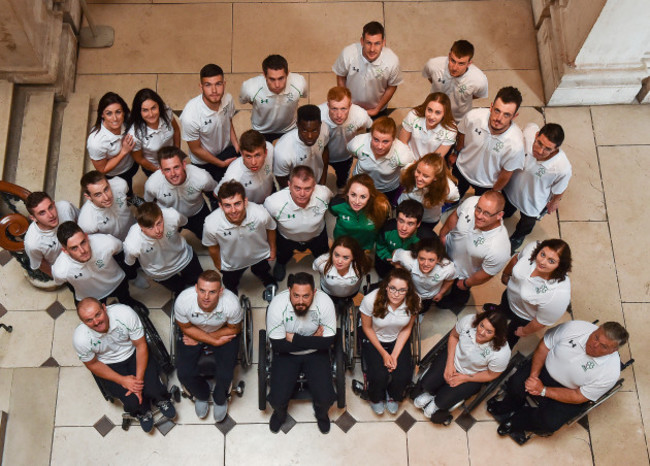 Announcement of the Irish Paralympic Team for the 2016 Rio Paralympic Games