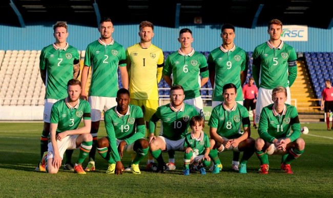 The Ireland team